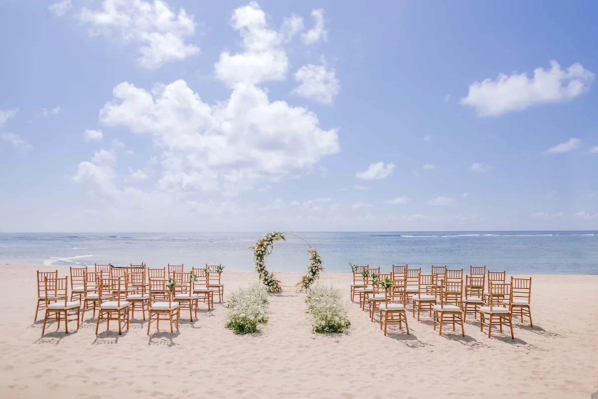 merusaka beach wedding venue