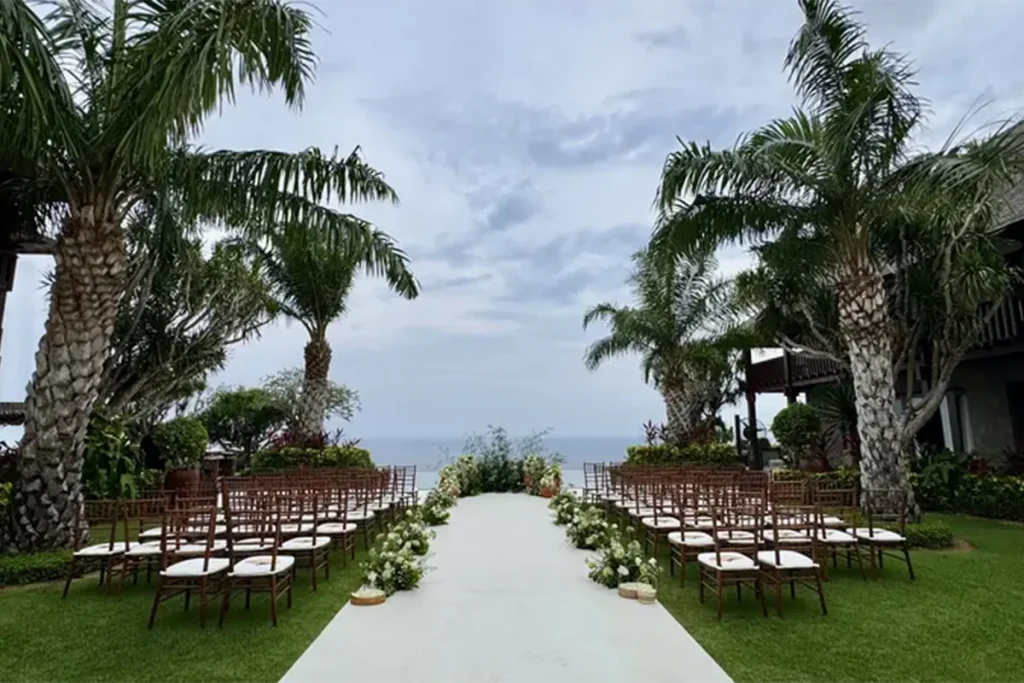stone bali wedding