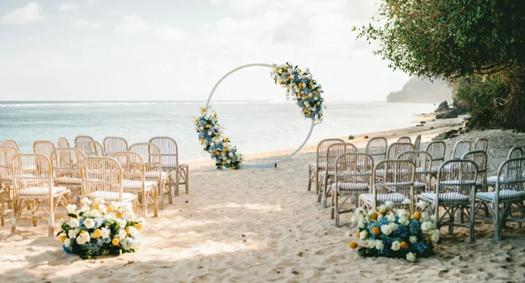 samabe bali beach wedding