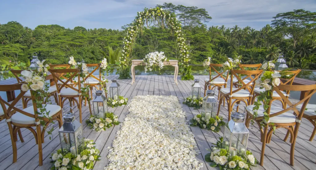 four seasons at sayan wedding