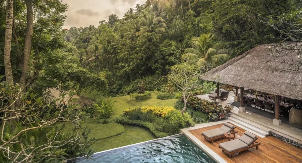 four seasons bali at sayan wedding venue