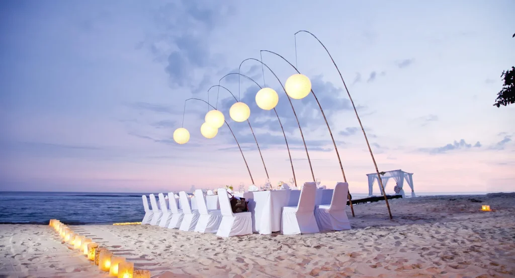 karma kandara beach reception