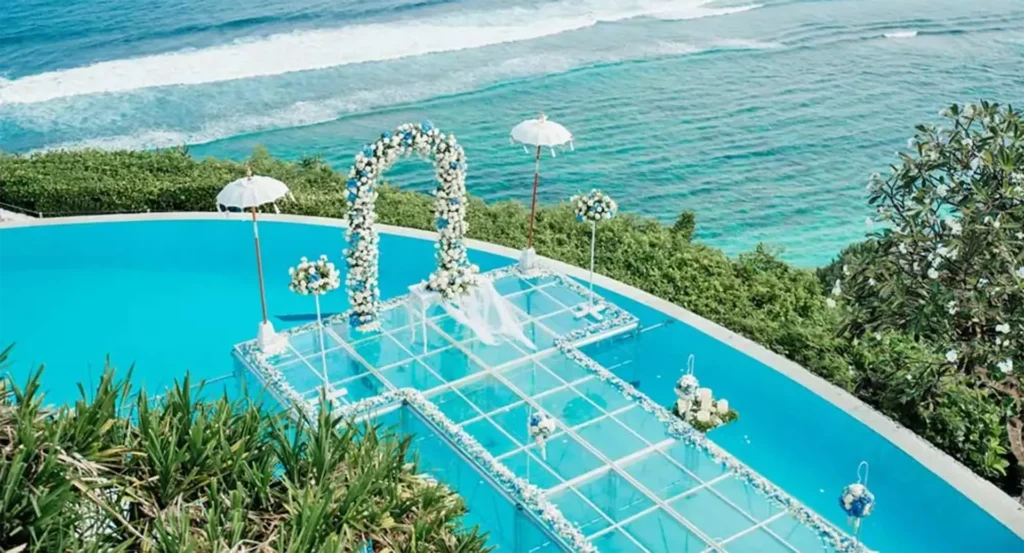 karma kandara wedding on water