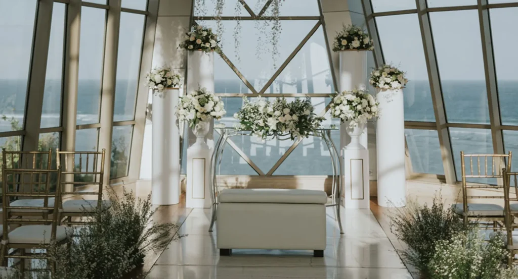 samabe bali pearl chapel wedding